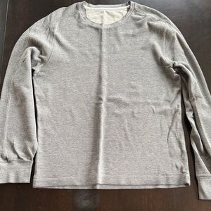 Banana Republic Gray Long Sleeve Tee